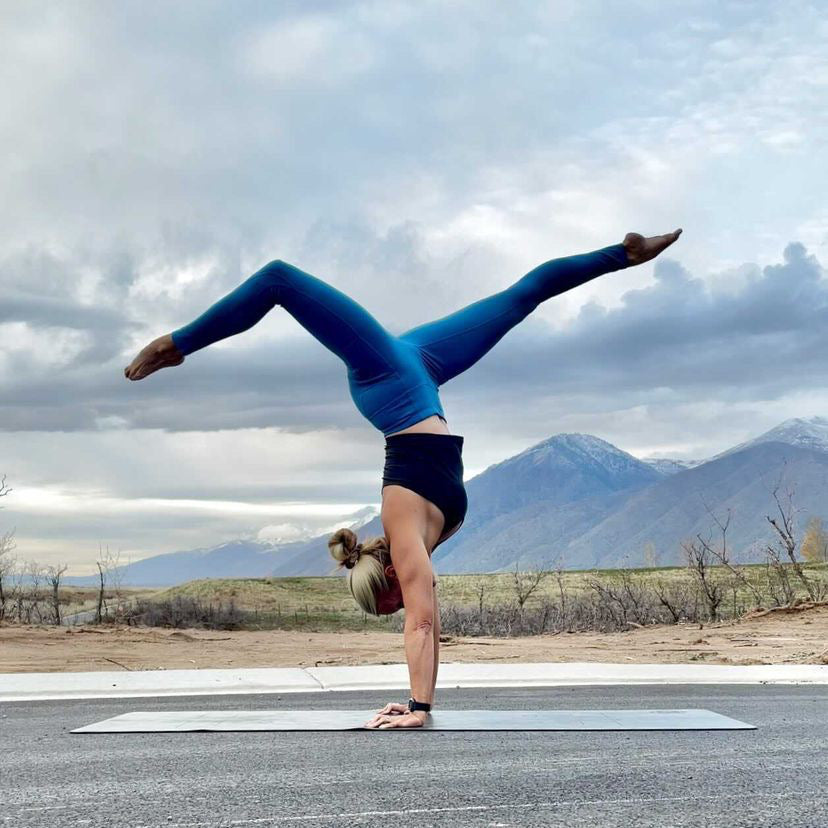 Jaime Griffiths——I quickly learned that I loved yoga as it was a great workout as well as a creative space for me to explore and enjoy