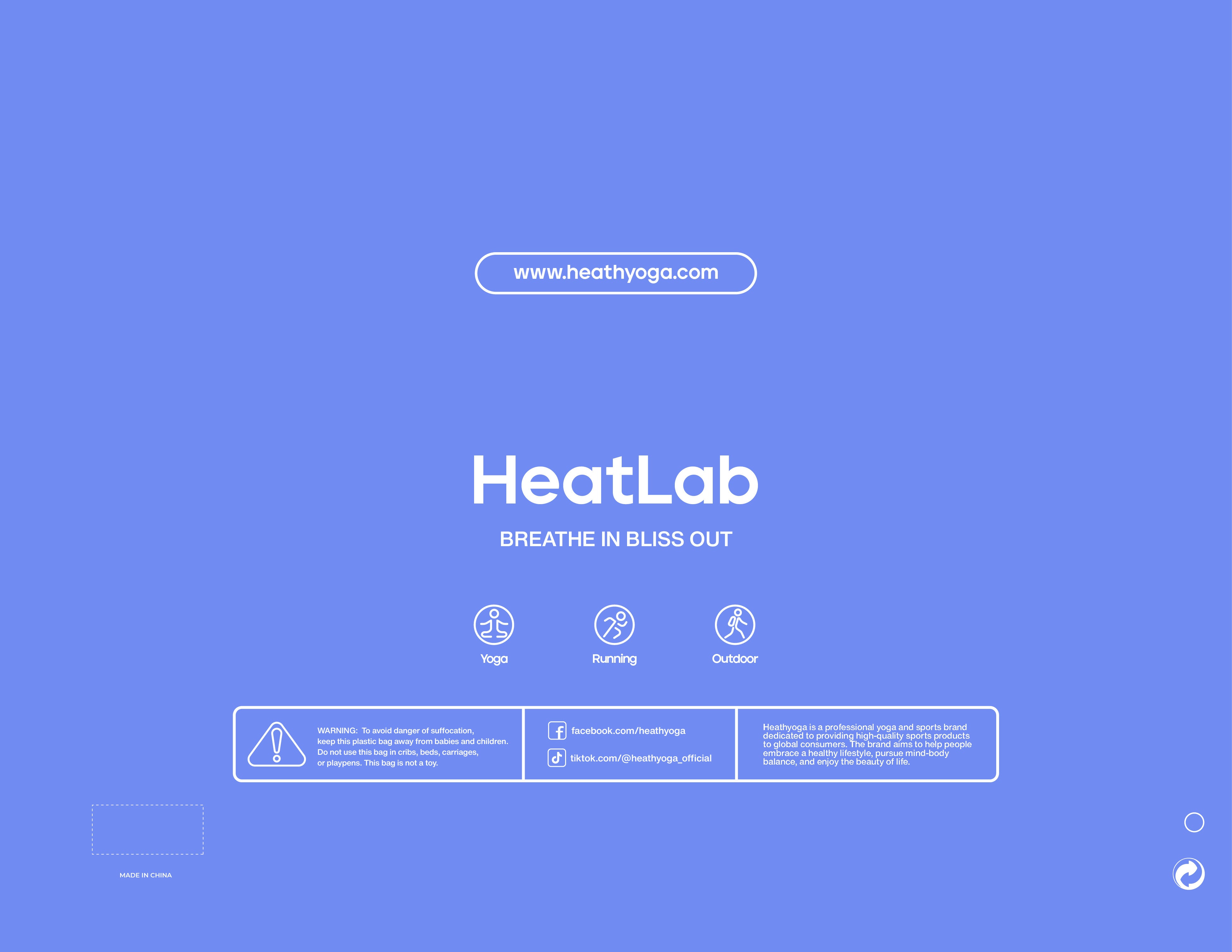 HeatLab Fleece Lined Winter Yoga Pants - HY49