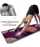 Microfiber Printed Yoga Towel - Unity