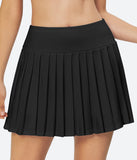 Heathyoga Pleated Tennis Skirt for Women-SKI503