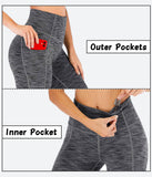 Heathyoga Women's Workout Capris with Pockets - HY80