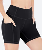 Heathyoga 5 Inches Workout Shorts with Pockets - HY10