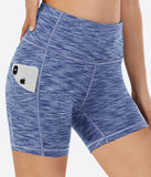 Heathyoga 5 Inches Workout Shorts with Pockets - HY10