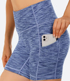 Heathyoga 5 Inches Workout Shorts with Pockets - HY10