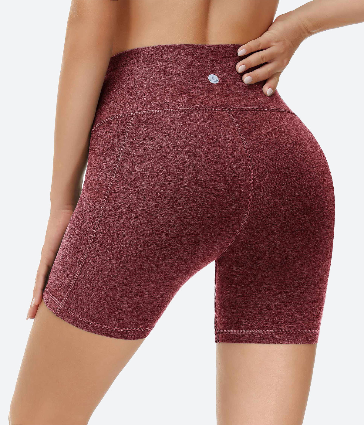 Heathyoga 5 Inches Workout Shorts with Pockets - HY10