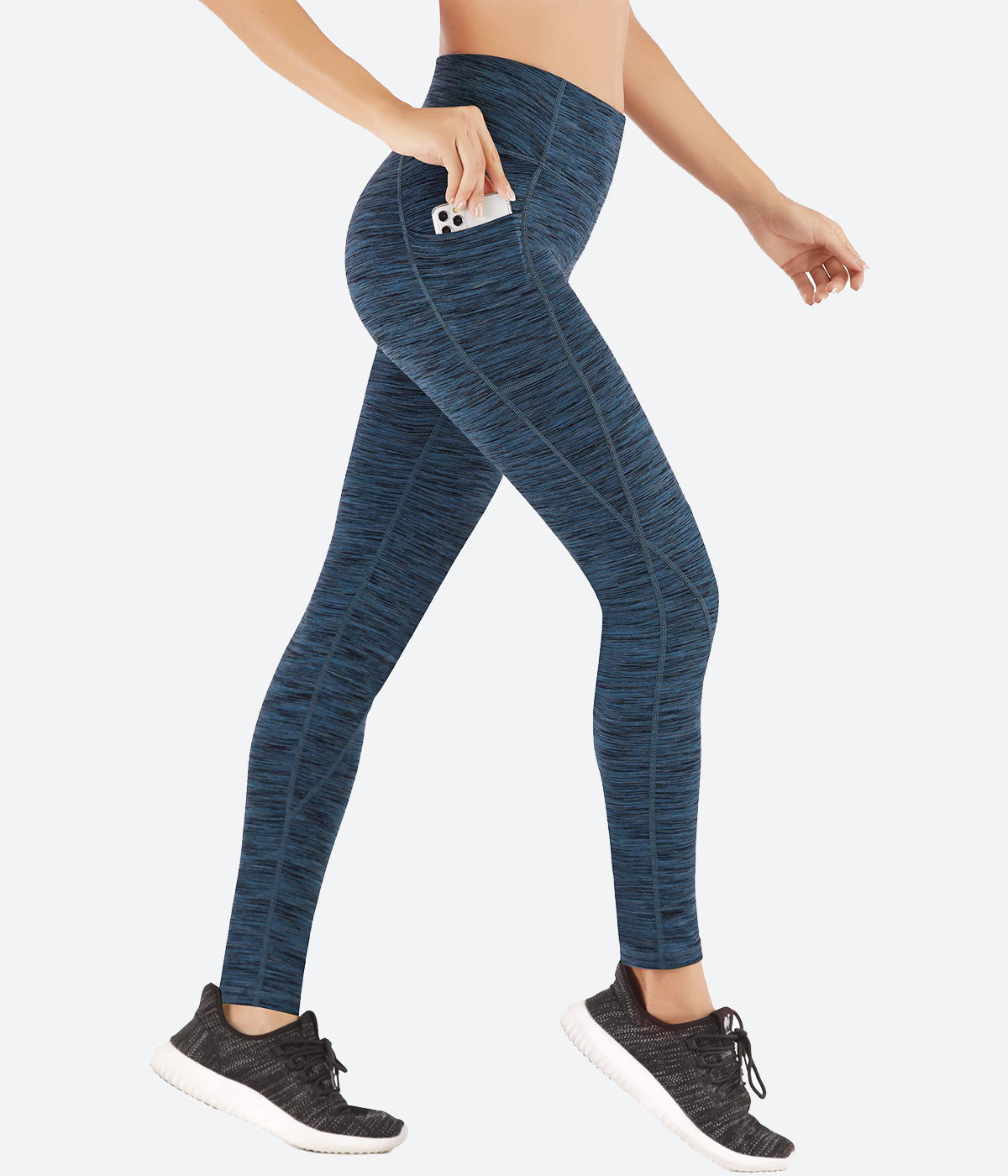 High Waist X-Line Yoga Pants with Pockets - HY21