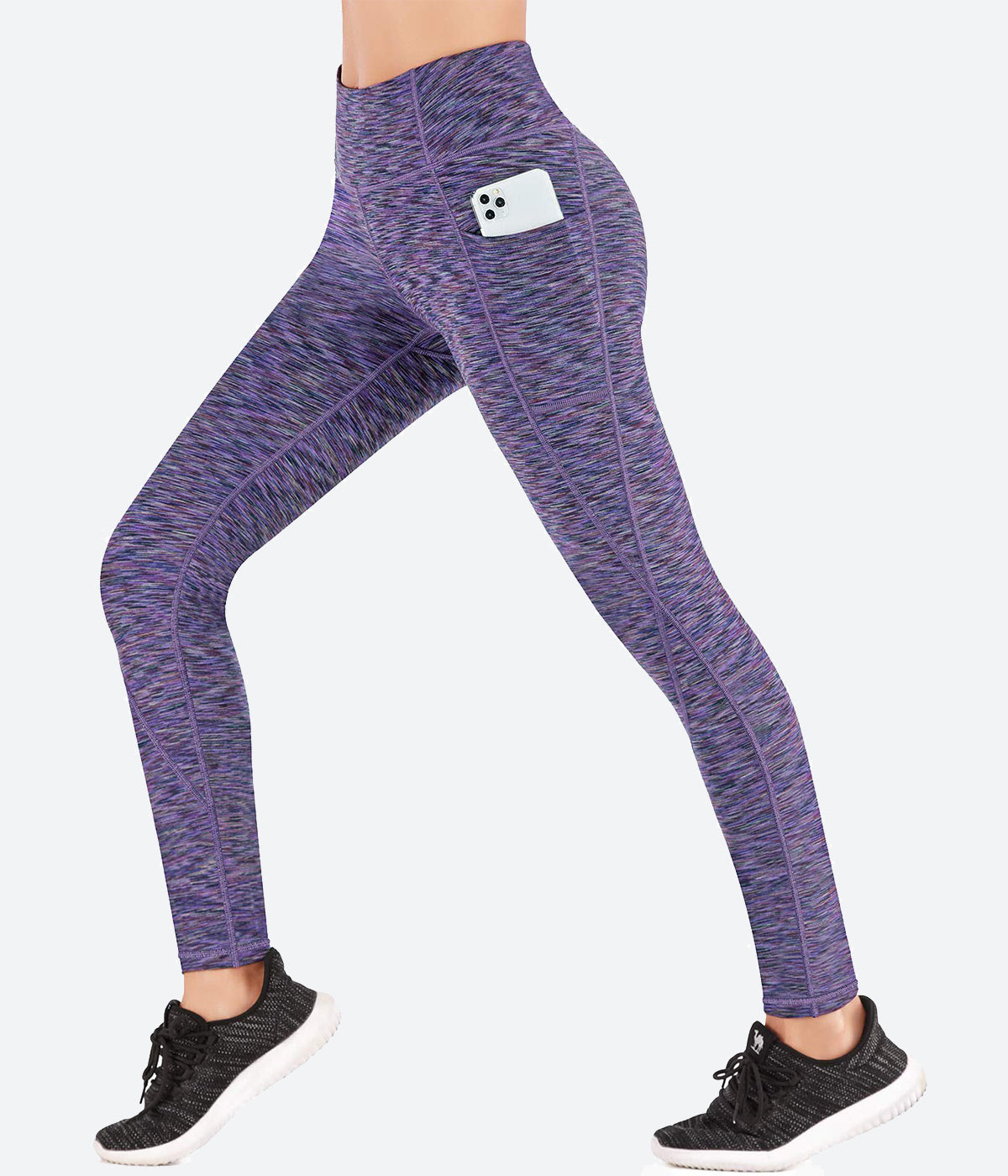 High Waist X-Line Yoga Pants with Pockets - HY21