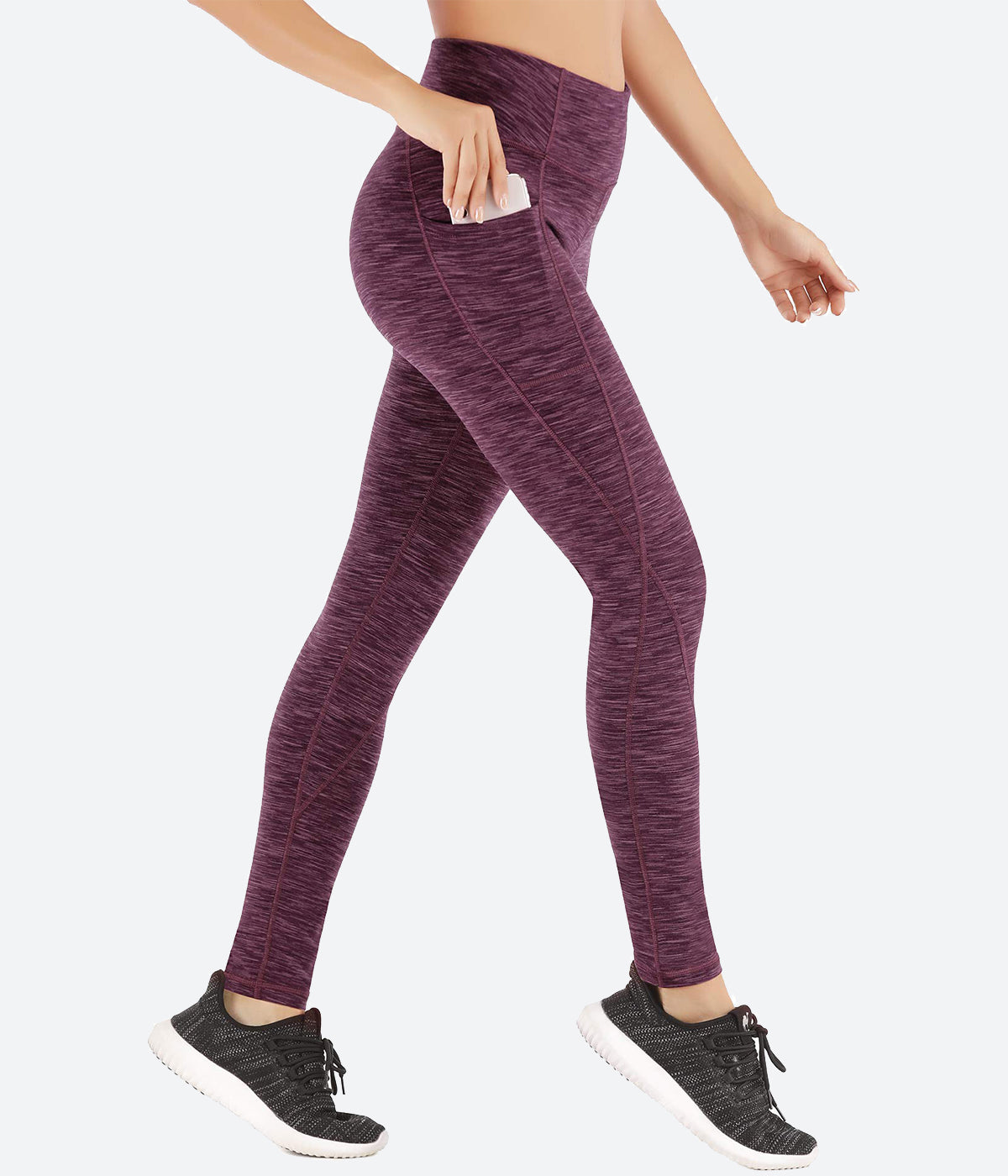 High Waist X-Line Yoga Pants with Pockets - HY21