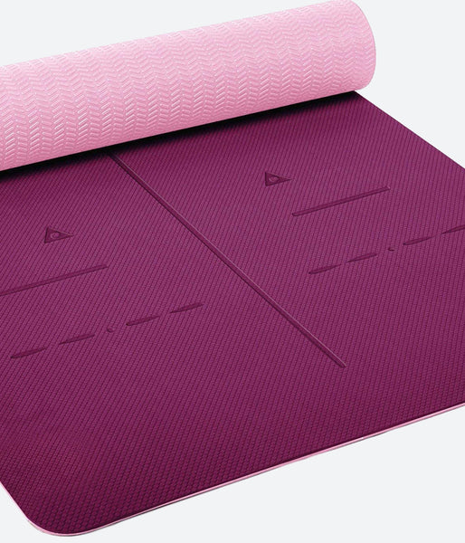 6mm Outdoor NonSlip TPE yoga mat Heathyoga