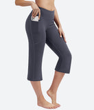 Heathyoga Capri Pants with Pockets-HY98