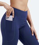 Heathyoga Capri Pants with Pockets-HY98