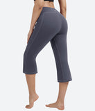 Heathyoga Capri Pants with Pockets-HY98