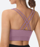 3 Packs Four Straps Padded Sports Bra - BRA506