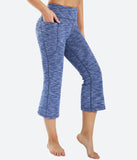 Heathyoga Capri Pants with Pockets-HY98