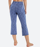 Heathyoga Capri Pants with Pockets-HY98