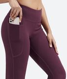 Heathyoga Capri Pants with Pockets-HY98