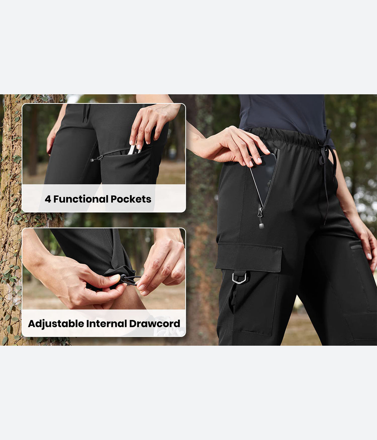 4 Pockets Hiking Pants - HY33