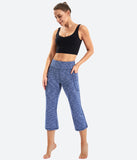 Heathyoga Capri Pants with Pockets-HY98