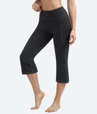 Heathyoga Capri Pants with Pockets-HY98