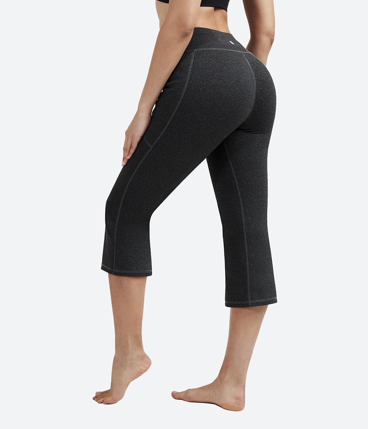 Coobie Women's Wide Band Yoga Capri Legging