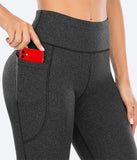 Heathyoga Flared Leggings with Pockets -brand