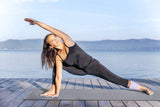 TPE Body Alignment System Yoga Mat - Gray