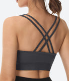 3 Packs Four Straps Padded Sports Bra - BRA506