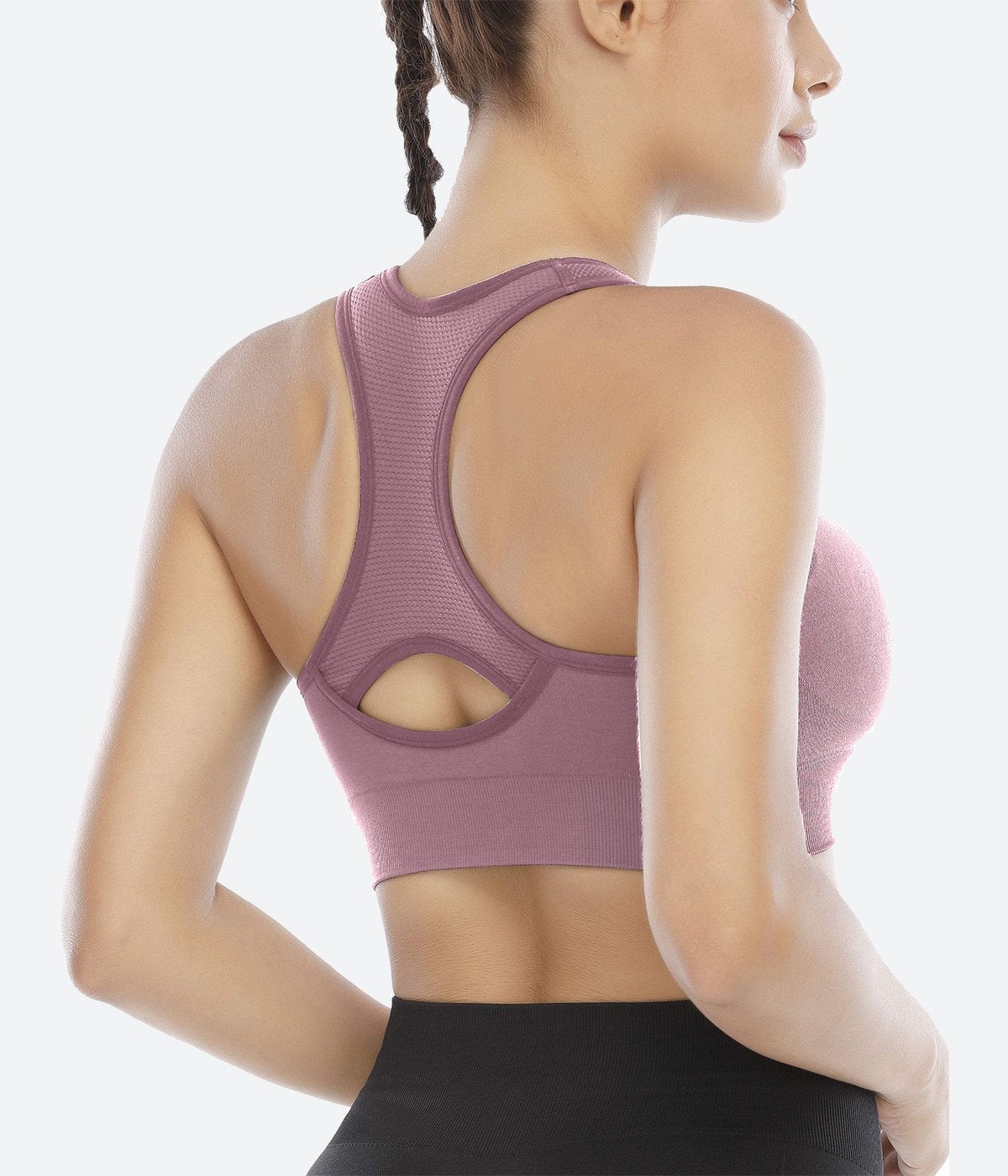 High Impact Racerback Sports Bras – Heathyoga