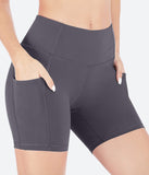 Heathyoga 5 Inches Workout Shorts with Pockets - HY10