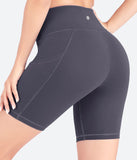 Heathyoga 5 Inches Workout Shorts with Pockets - HY10