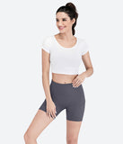 Heathyoga 5 Inches Workout Shorts with Pockets - HY10