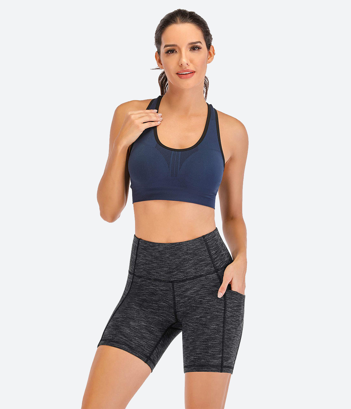  Heathyoga Womens Running Shorts with Pockets Athletic