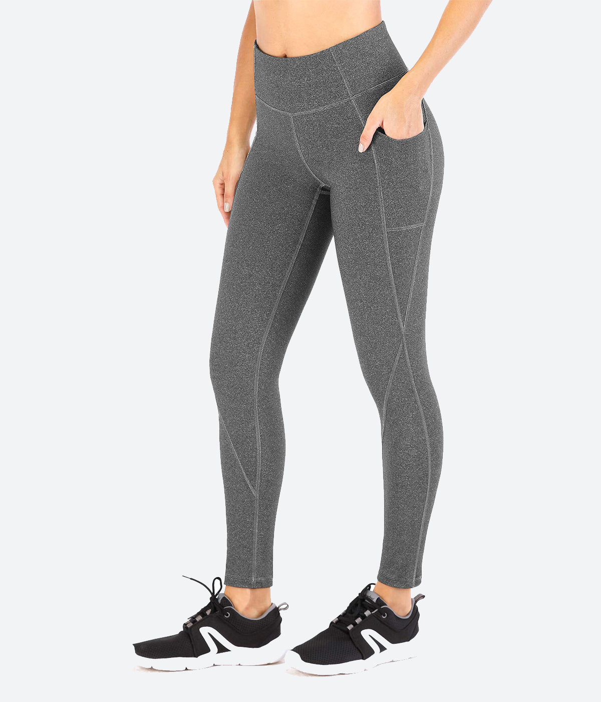 Abcnature Yoga Pants for Women with Pockets, High Waisted Athletic