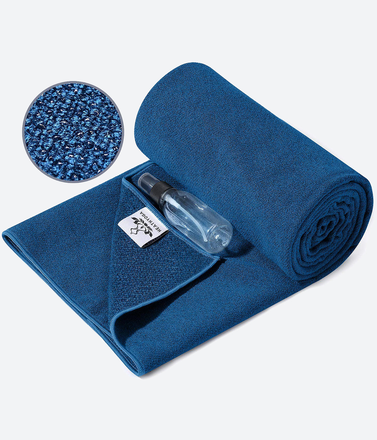Stickyfiber Hot Yoga Towel Mat Towel – Heathyoga