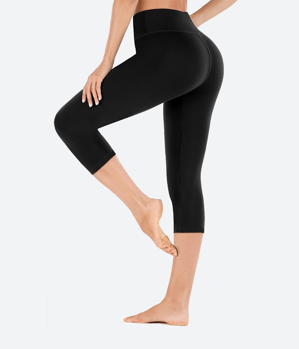 3 Packs Seamless Capri Yoga Pants - HY61