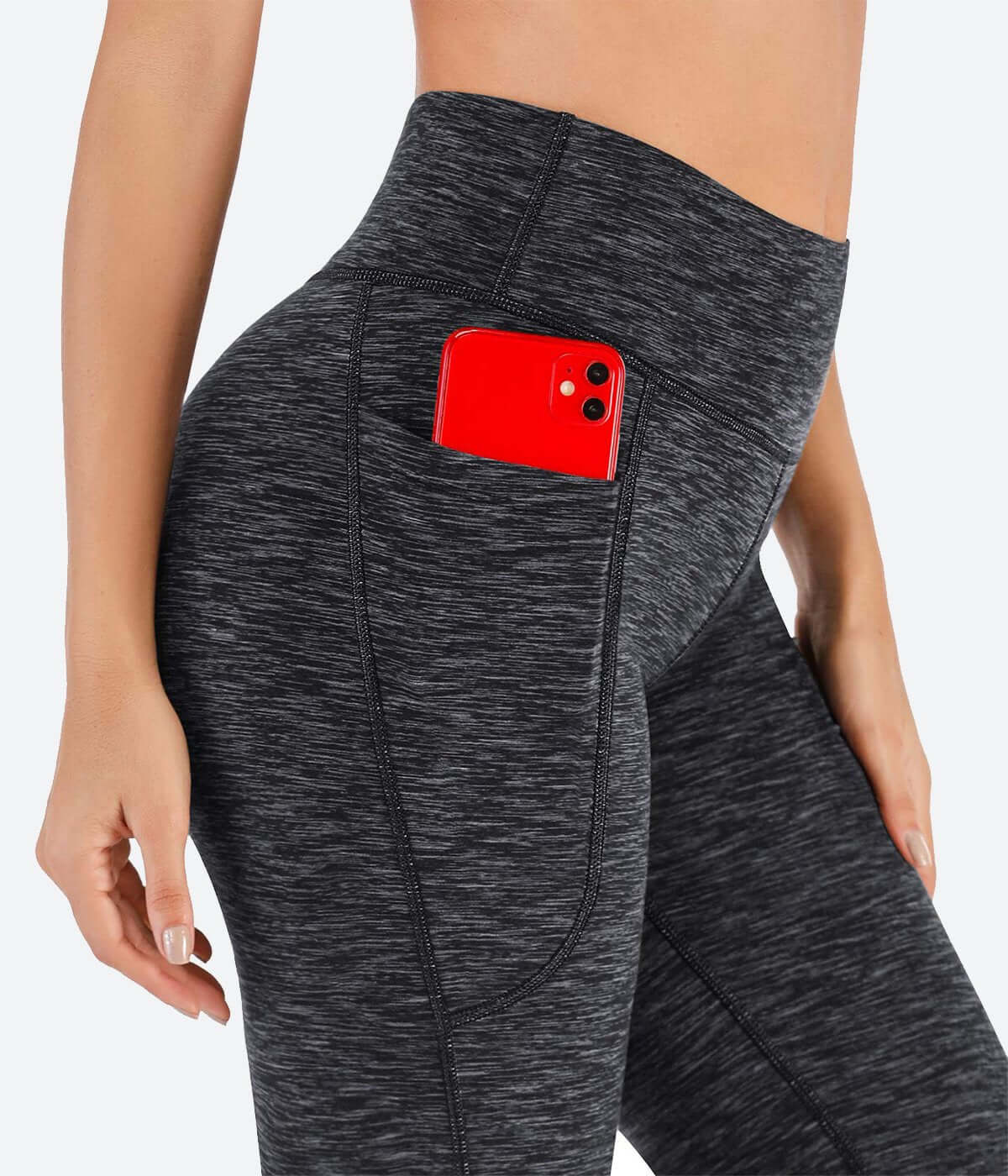KINPLE Women's Bootcut Yoga Pants with Pockets Tummy Control