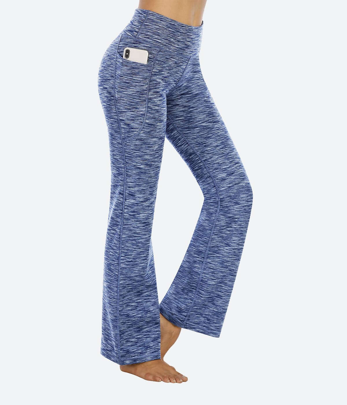 Aayomet Womens Yoga Pants Petite Bootcut Yoga Pants with Pockets for Women  High Waist Workout Bootleg Pants Tummy Control, 5 Pockets Work Pants for