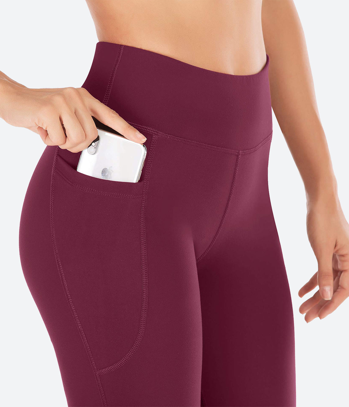 kpoplk Boot Cut Yoga Pants Women,Leggings with Pockets for Women, High  Waisted Tummy Control Workout Yoga Pants(Black,3XL) 