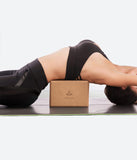 MIYA UGO Yoga Block (2 Pack) and Yoga Strap Set High Density Non
