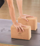 Heathyoga Yoga Block (2 Pack) & Strap Set