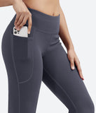 Heathyoga Capri Pants with Pockets-HY98