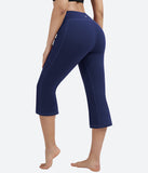 Heathyoga Capri Pants with Pockets-HY98